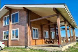 Коттедж 218 м² на участке 15 сот Веревское.