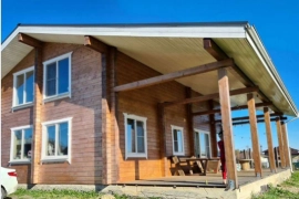 Коттедж 218 м² на участке 15 сот Веревское.